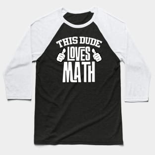 Math teacher Baseball T-Shirt